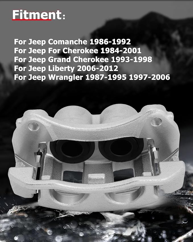 cciyu Front Right Disc Brake Caliper Assembly w/Bracket 18B4951 For Chevy For Equinox 2005-2006,For Pontiac For Torrent 2006,For Saturn For Vue 2004-2007