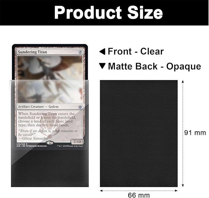 Ruby Card Sleeves 200 Pack Compatible - Image 2