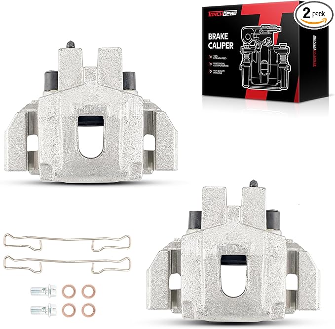 Torchbeam Rear Brake Calipers Set for Jeep 1999-2004 Grand Cherokee, Rear Left and Rear Right Calipers Replace # 18B4819+18B4818