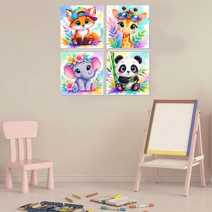 Arttoplus 4 Pack Paint by Numbers Kit - Image 5