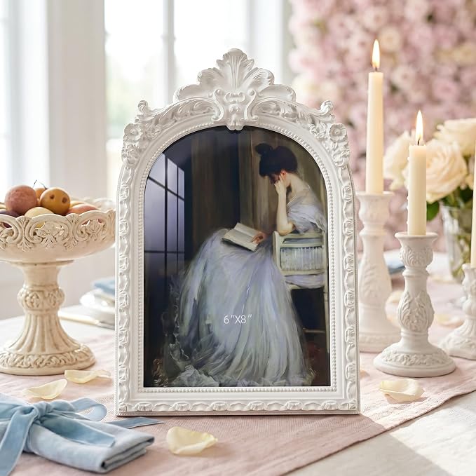 Cuspin 6x8 White Picture Frame - Image 4