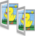 Kids Art Frames, 10x12.5 Front Opening Kids Artwork Frames Changeable, Holds 50 by GULETHUN