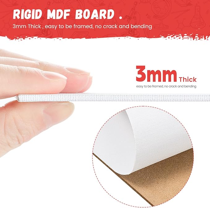 Simetufy 12 Pcs 12x16Inch Large Canvas Boards - Image 5