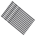 Drill Bit, 1.4mm Cutting Diameter, 4241 HSS Nitriding Black 118° Cutting Angle Versatile Jobber Bits - (Applications: for Drilling Plastic Wood Soft Metal), 12-Pieces