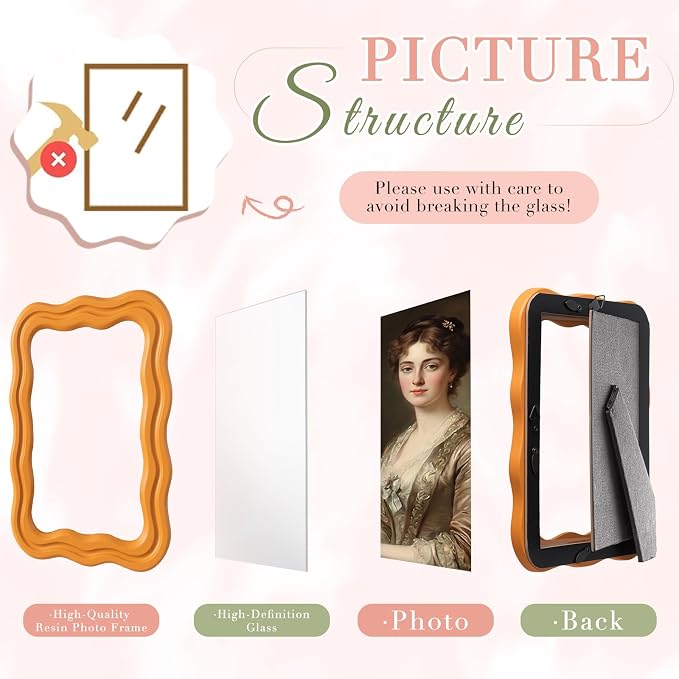 Vicenpal Scalloped Picture Frame - Image 4
