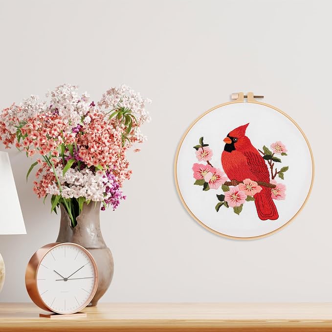 Louise Maelys Cardinal Embroidery Kits - Image 5