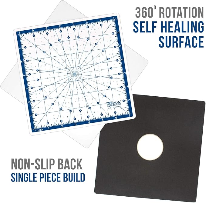 U.S. Art Supply 8" x 8" Self-Healing Cutting Mat 7-Ply - Image 3