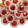 200 PCS 12MM Crystal Glass Sew on Rhinestones Jewels Gems by Unknown