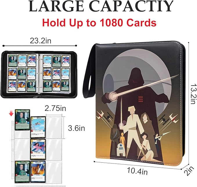 Card Binder for Star Wars Trading Cards, 9 Pocket - Image 3