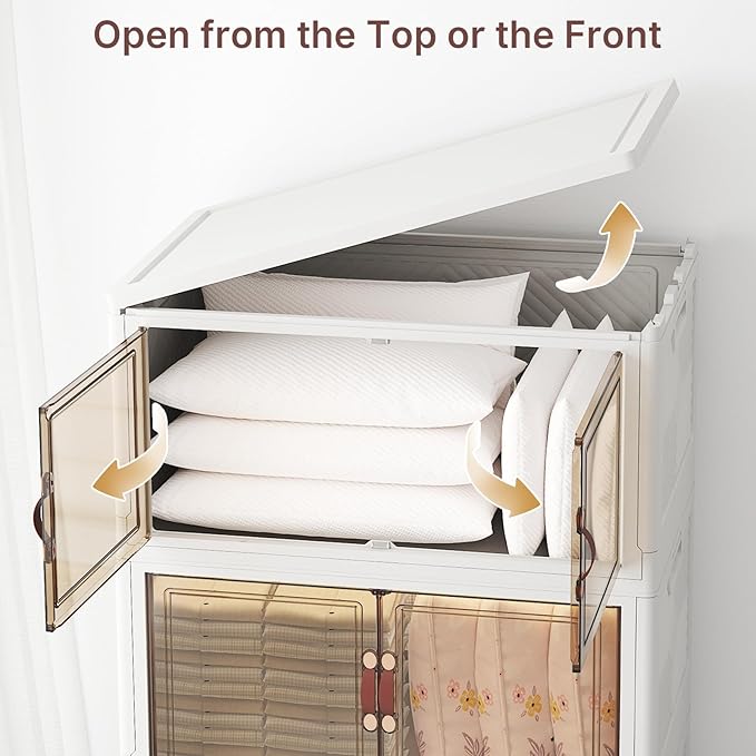 UAMFURI 720QT Stackable Storage Bins - Image 4