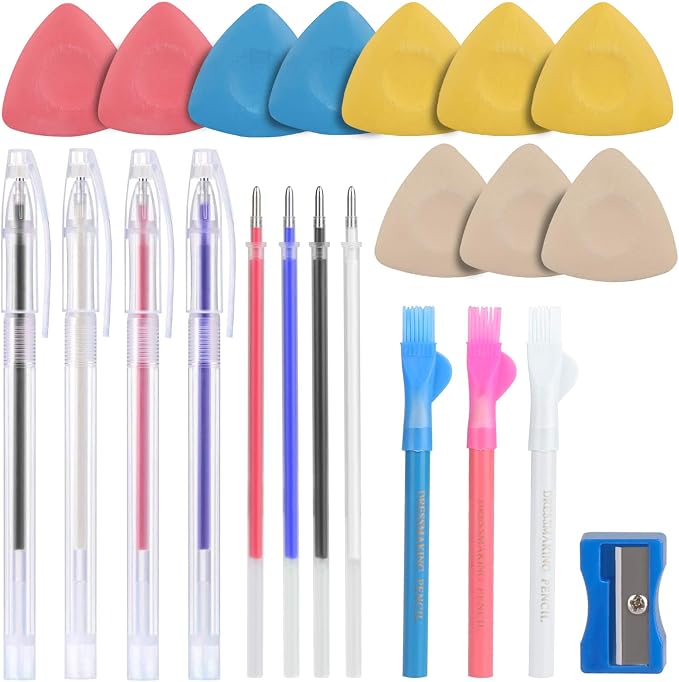 Tailors Chalk, Sewing Fabric Chalk and Fabric Markers by CampTek