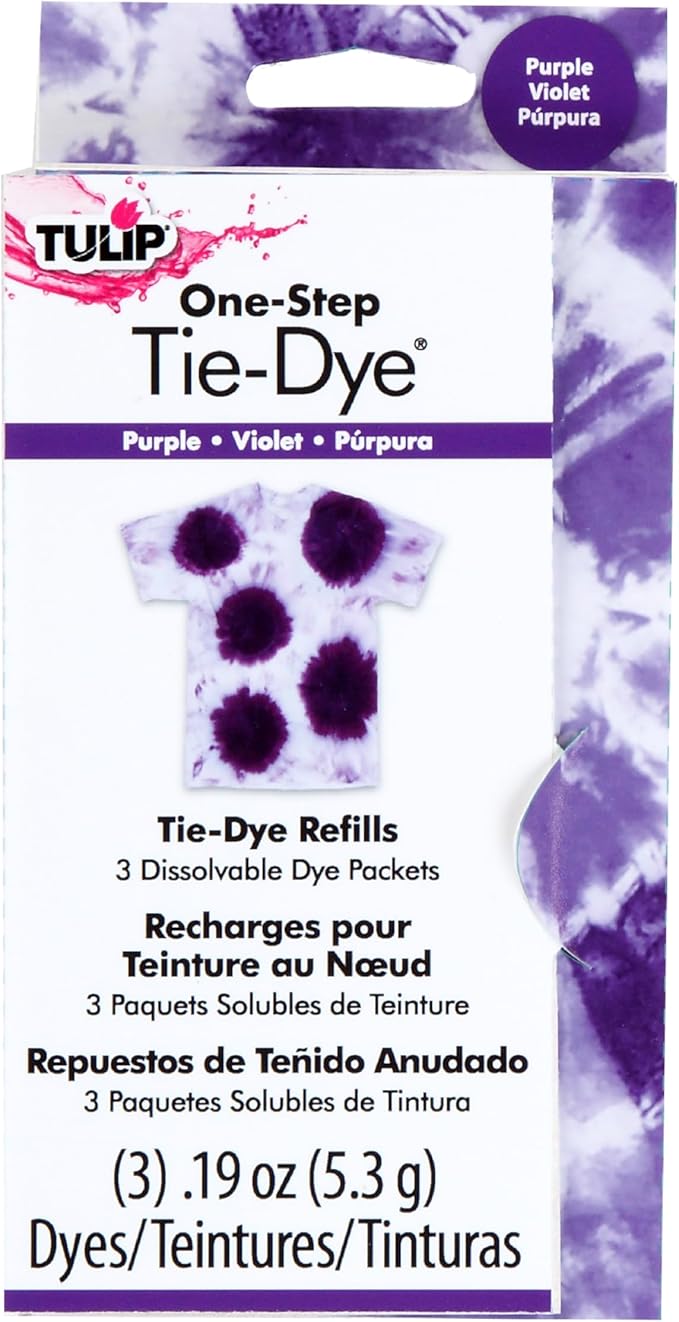 Tulip One-Step Tie-Dye Kit Dye Refill Packs by Tulip