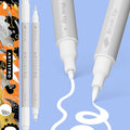 ARTISTRO 2 White Dual-Tip Acrylic Paint Pens by ARTISTRO