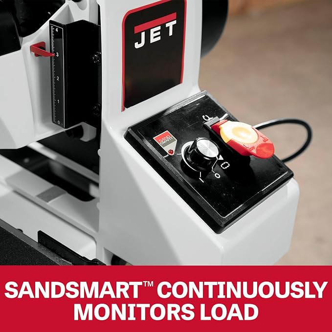 JET 25-Inch Drum Sander with Open Stand, 1-3/4 HP, 115V 1Ph (Model JWDS-2550)