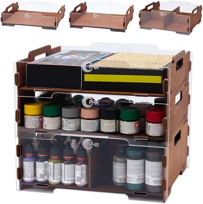 OPHIR 3-Layer Stackable Tool & Paint Organizer by OPHIR