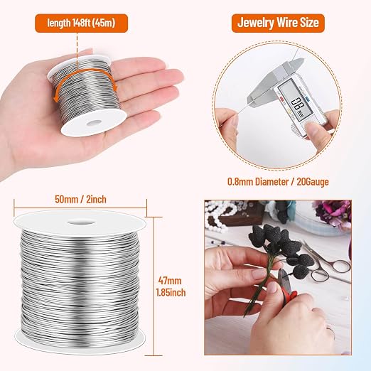 cridoz 20 Gauge Stainless Steel Wire - Image 2