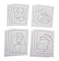 S&S Worldwide Unfinished Adhesive Sand Art Boards by SSWorldwide