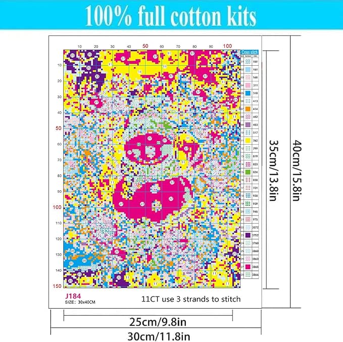 Christmas Stamped Cross Stitch Kits - Image 6