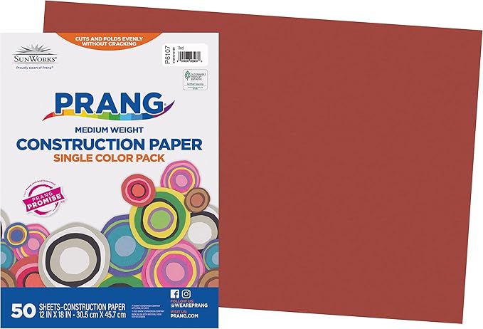 Prang Construction Paper, 50 Sheets by Prang