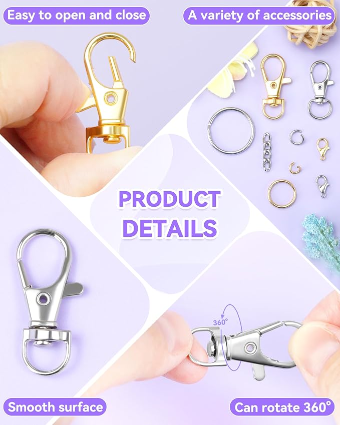 990PCS FIVEIZERO Keychain Making Kit - Image 3