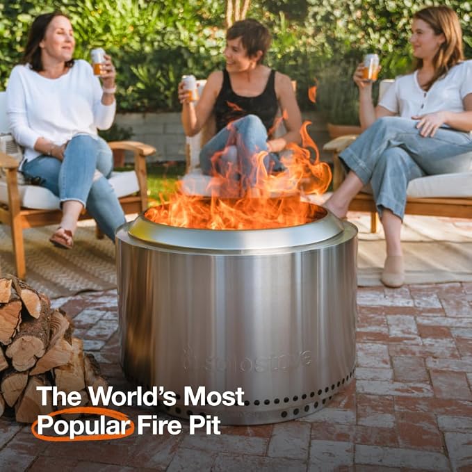 Solo Stove Yukon Essential Bundle | Portable Smokeless Fire Pit Stainless Steel - Image 4