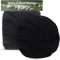 MORFEN 9.5 Oz Wool Roving, Needle Felting Wool, Fibre Wool Roving Top, Pure Wool by MORFEN