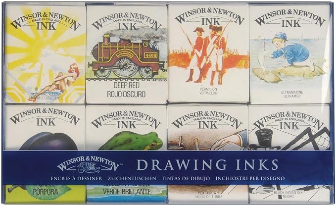 Winsor & Newton Collection Drawing Ink Set, William Collection by WinsorNewton