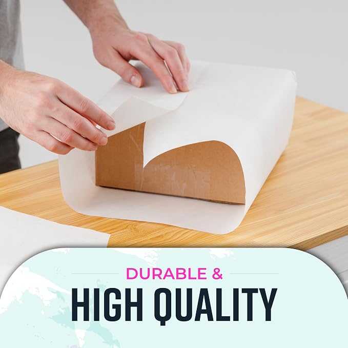 Bryco Goods 18”x1200” White Kraft Paper Roll - Image 5