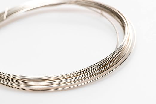 CRAFT WIRE 24 Gauge, 925 Sterling Silver Wire Half Hard Made in USA - 1FT | - Image 4
