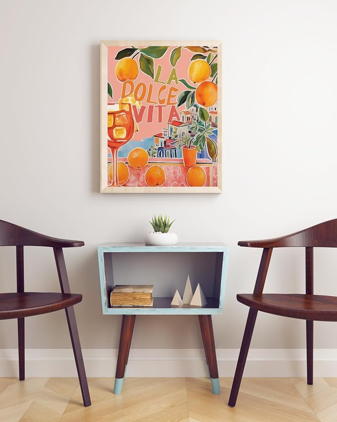 5DDIYART Abstract Landscape Oranges Paint by Numbers - Image 5