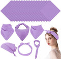 Suhine 100% Cotton Solid Bandanas Blank Bandanas Multifunctional Headband Scarf by Suhine