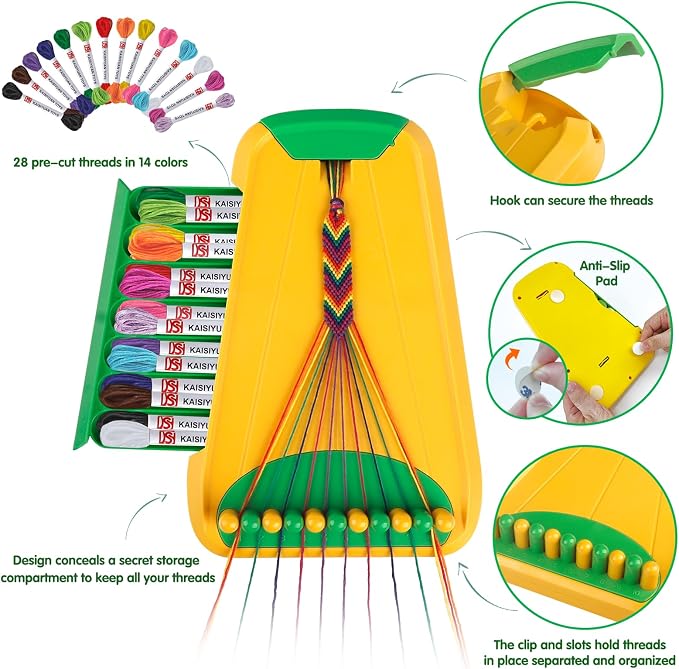 Maynacs Friendship Bracelet Making Kit - Image 2