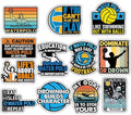 MAIANEY Water Polo Sticker Pack 12pcs – Funny Water Polo Stickers by Maianey