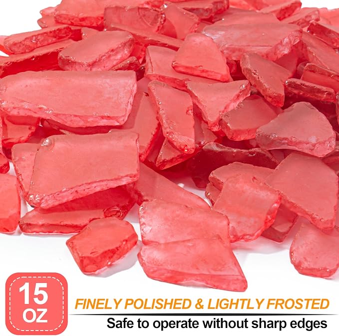 Keedolla 15 Oz Flat Sea Glass Bulk Pieces - Image 4