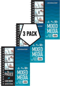 Grumbacher 5.5" x 8.5" Mixed Media Paper Pad by Grumbacher