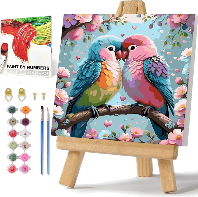 hkejoi Bird Paint by Numbers by hkejoi