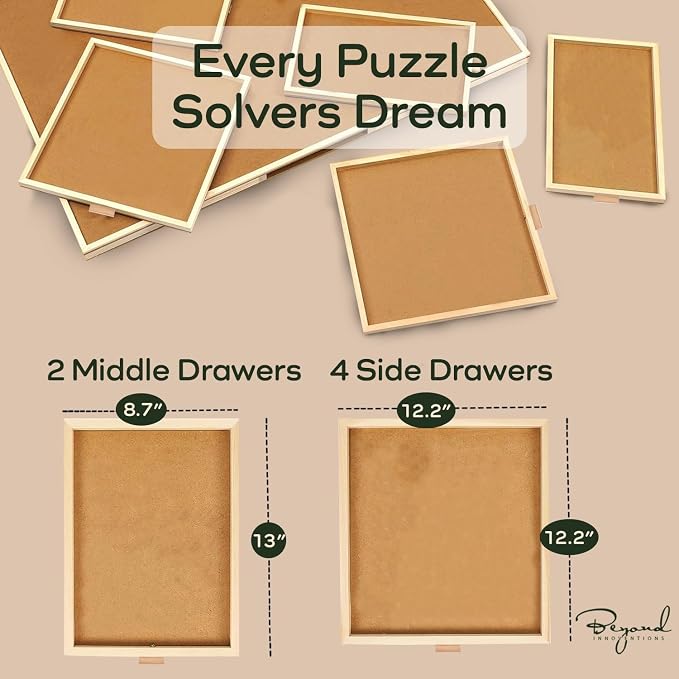 1500 Piece Wooden Jigsaw Puzzle Board - Image 5