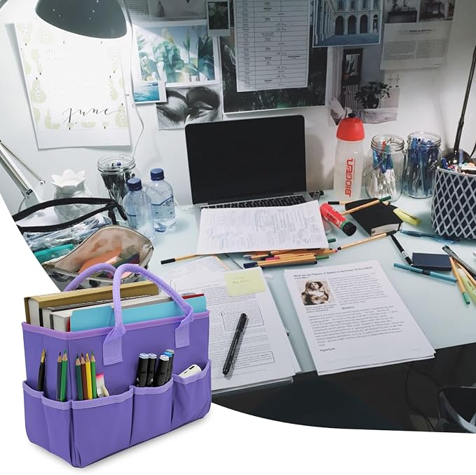 Cupohus Art Organizer Craft Storage Tote Bag - Image 5