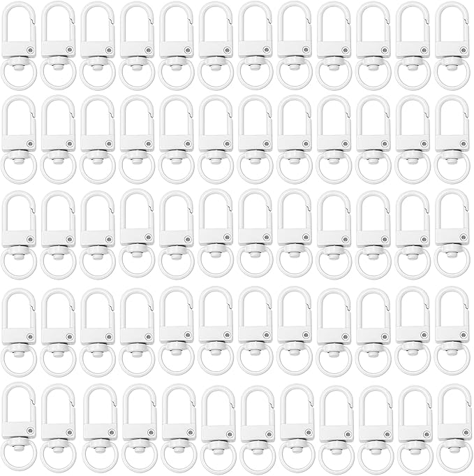 Keychain Clasp Keychain Clip Accessories Bulk 60pcs Colorful Lobster Claw Clasps by Cmidy