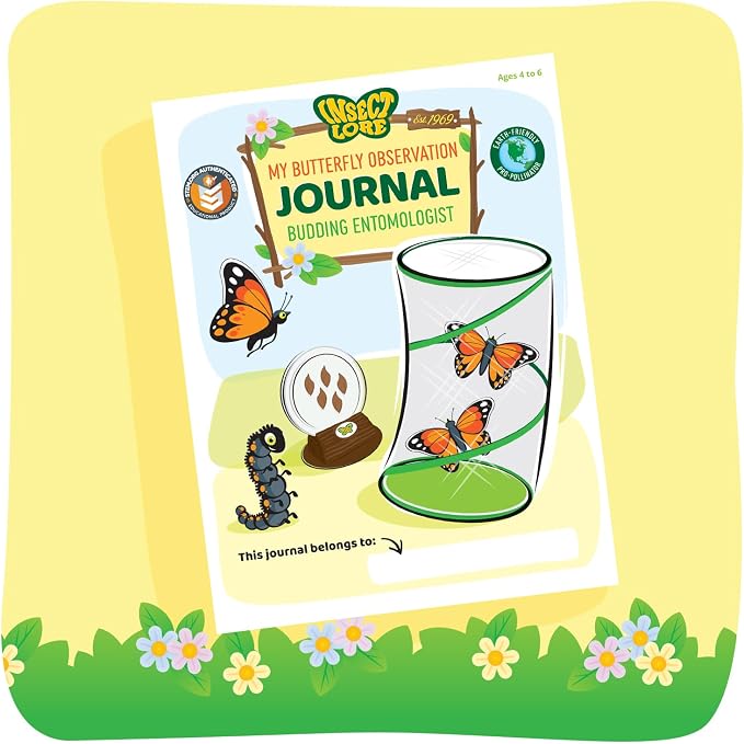 Insect Lore Raise and Release Butterfly Garden Kit – Caterpillar Habitat - Image 4