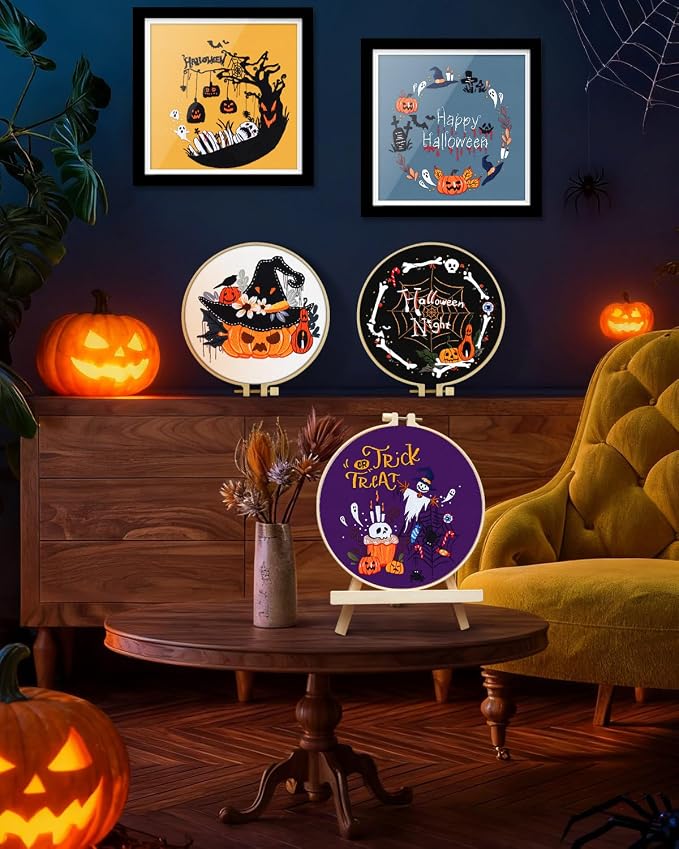 TINDTOP Halloween Embroidery Kit - Image 5