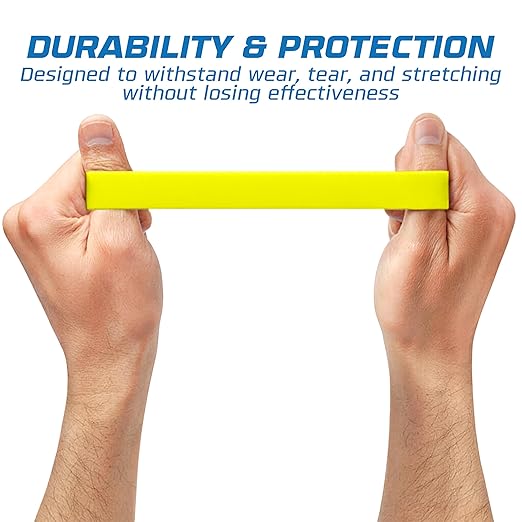 OHLECTRIC Professional Grade Vinyl Electrical Tape (10 Pack) Yellow - 7 Mil Thick Flame-Retardant, Heat & Weather Resistant 3/4 Inch x 60 Feet | Ideal for Contractors & Electricians