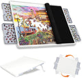 WELGEE 1500 Pieces 2-in-1 Tilting & Rotating Puzzle Board by WELGEE
