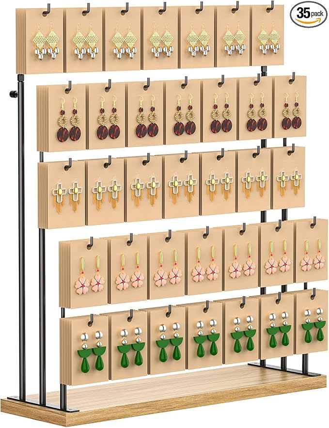 ORLESS Jewelry Display for Vendors, Earring Display Stand for Selling, Necklace by TJMOREE