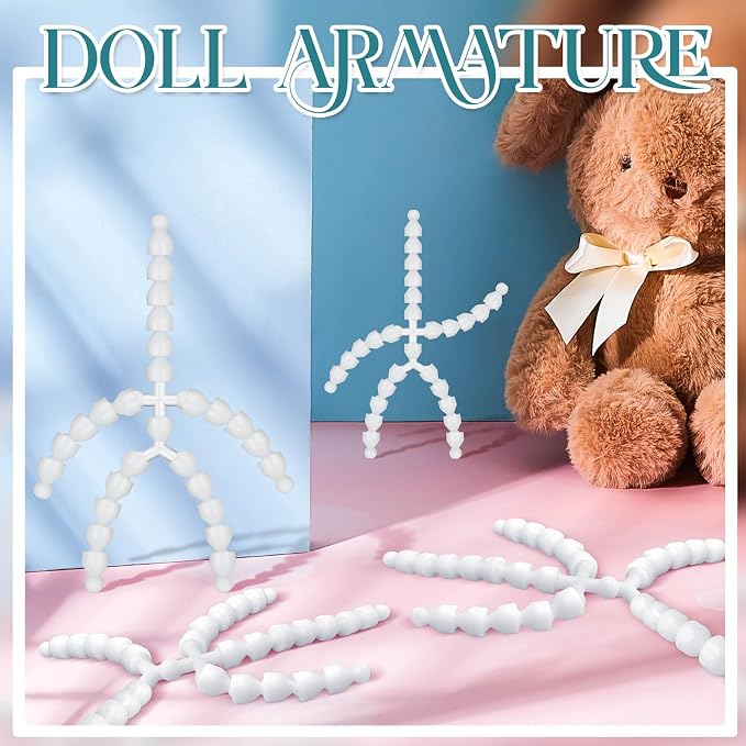 Maitys 144 Pieces Doll Armature Set - Image 3