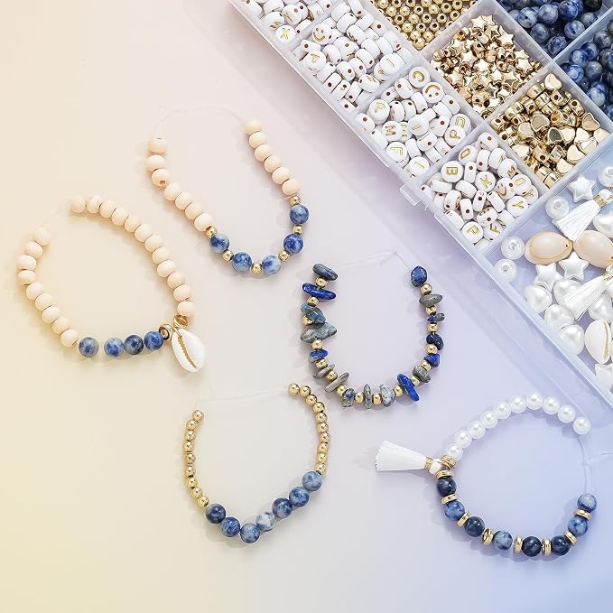 Xylise Jewelry Making Supplies Kit Natural Stone Beads - Image 4