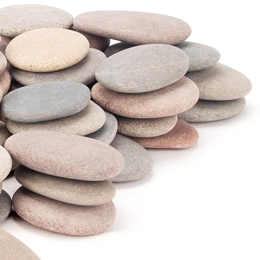 Painting Rocks, 2.23"-3.68" River Rocks, Flat Stones - Image 7