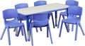 Flash Furniture Emmy Adjustable Classroom Activity Table by FlashFurniture