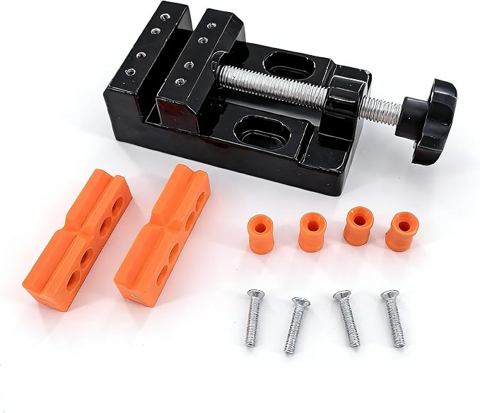 Mini Bench Vice Clamp Mini Flat Clamp Opening Parallel Table Vise by Unknown