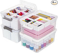 Citylife 17 QT Plastic Storage Bins Clear Storage Box by Anywish
